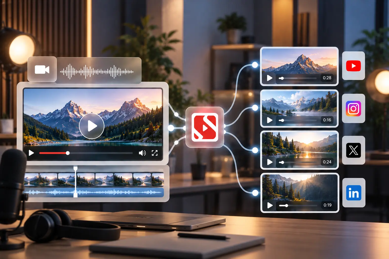 Turn Long-Form Video Into Shareable Moments